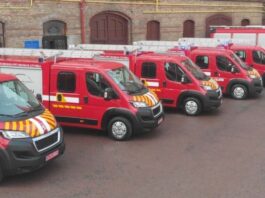 Львовские спасатели получили пожарные машины Peugeot
