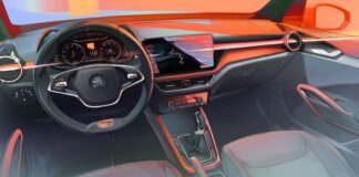 Skoda показала интерьер новой Fabia