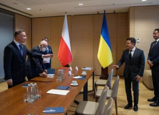 Зеленский встретился с Дудой и Мишелем