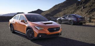 Subaru презентовала пятое поколение седана WRX