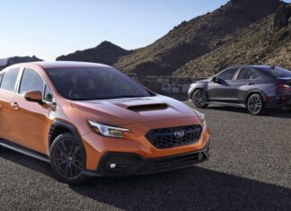 Subaru презентовала пятое поколение седана WRX