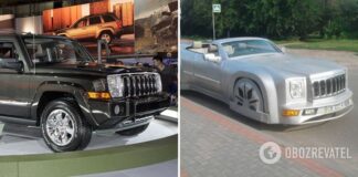 Украинец превратил Jeep Commander в кабриолет и выставил его на продажу. Фото