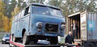 РАФ-977В, считавшийся утраченным, вернулся на родину