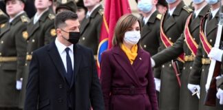 Зеленский и Санду обсудили сотрудничество стран