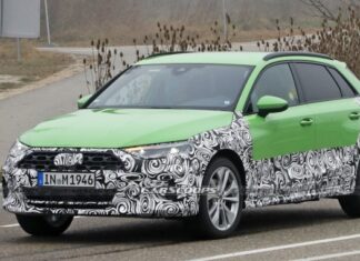 На тестах заметили »внедорожную» версию хэтчбека Audi A3