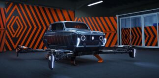Renault показала квадрокоптер Air4. Видео