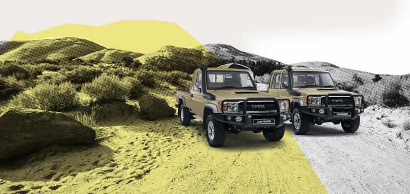 Toyota представила ''юбилейный'' пикап Land Cruiser 70 Series