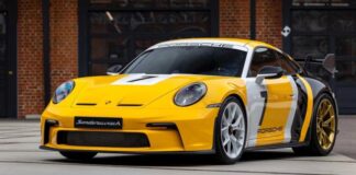 Уникальный Porsche 911 GT3 посвятили победителю Ле-Мана