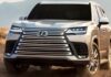 Стали известны украинские цены и комплектации нового Lexus LX