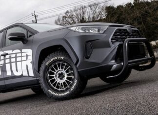 Японские тюнеры превратили RAV4 в динозавра