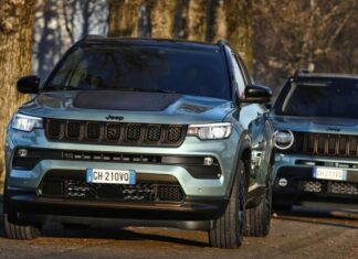 Jeep представил в Европе новые гибридные кроссоверы