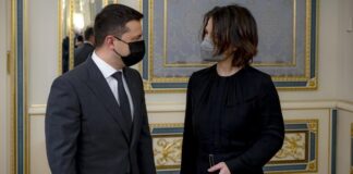 Зеленский встретился с главой МИД Германии