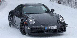 Porsche 911 готовится к рестайлингу