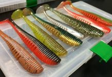 Монтаж силіконових приманок на офсетний гачок