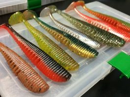 Монтаж силіконових приманок на офсетний гачок