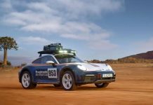 Porsche презентовал новый спорткар 911 Dakar