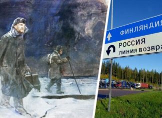 Как Ленин: арестован российский турист, который шел из Финляндии в Россию по льду залива