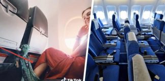 Туристка раскрыла бесплатный способ сделать сиденья в самолете удобнее