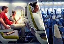 Туристка отказалась пересесть на место с дополнительным пространством для ног, чем вызвала бурные дебаты