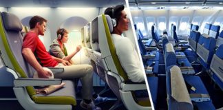 Туристка отказалась пересесть на место с дополнительным пространством для ног, чем вызвала бурные дебаты
