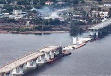 Возле Антоновского моста идет мощная работа — ВСУ