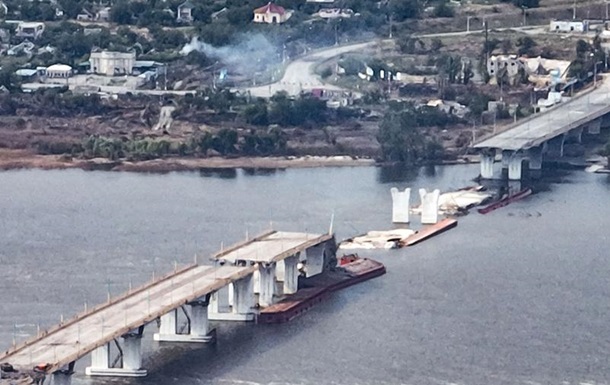 Возле Антоновского моста идет мощная работа - ВСУ