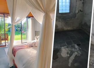 Туристка попалась на фотошоп: вместо шика ей предоставили общественный туалет в советском стиле