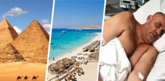 Семья туриста сказала, что они благодарны, что он жив после египетских каникул в аду