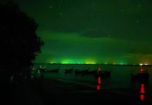 Северное сияние над Таиландом вызвало замешательство и споры