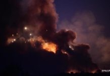 Оккупанты заявили о массированной ракетной атаке в Геническе