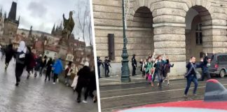 Туристы рассказали о своём чудесном спасении от пуль чешского стрелка в Старой Праге