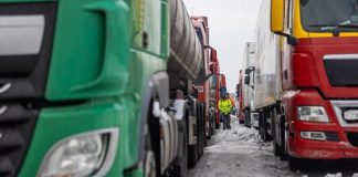 В очередях на границе более 5 тыс. грузовиков — ГПСУ