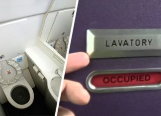 Закройте крышку унитаза, сядьте на нее и обезопасьте себя: пассажир застрял в туалете самолёта во время полёта