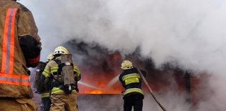 В Николаевской области после удара России произошел пожар