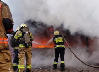 В Николаевской области после удара России произошел пожар