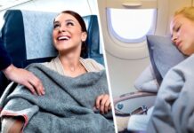 Раскрыт секрет из 4-х шагов, чтобы хорошо выспаться и отдохнуть даже во время короткого полёта на самолёте