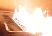 Партизаны уничтожили авто кадыровцев в Мариуполе