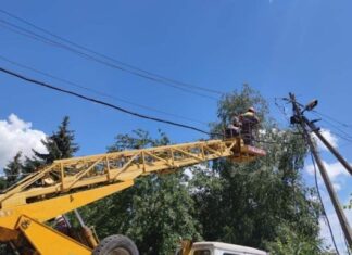 Отключения распространились на девять областей Украины