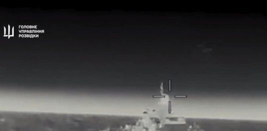 В Азовском море поражён ракетный корабль России