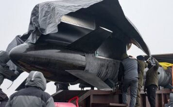 Появились новые фото украинской ракеты Фламинго