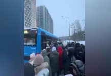 Экстремальный снегопад: фуры блокируют участки шоссе при въезде в столицу